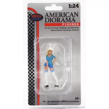 American Diorama - Figures Cosplay Girl 3 2 Tone Blue