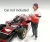 American Diorama - FIGURES MAN RACE CREW III BLACK RED WHITE
