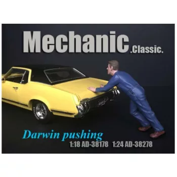 Americandiorama - 1:24 Figurines - Mechanic Darwin Pushing