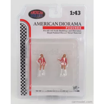 American Diorama - Figures Race Day - Set 6 Various