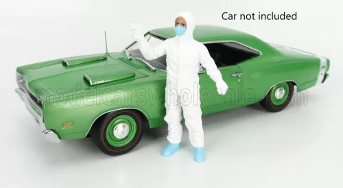 American Diorama - FIGURES MAN - HAZMAT CREW FIGURE VI WHITE