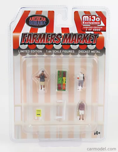 American Diorama - Figures Set - Farmers Market Various