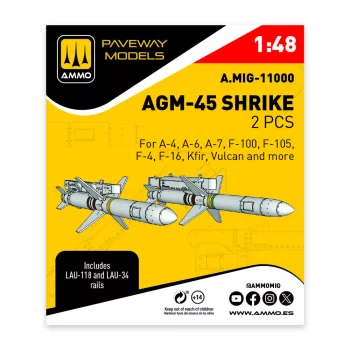 AMMO by MIG Jimenez - AGM-45 Shrike (2 pcs)