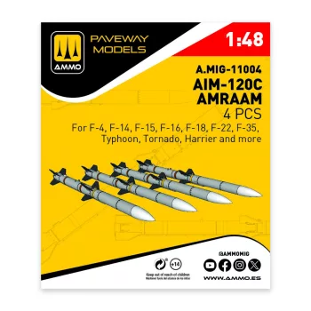 AMMO by MIG Jimenez - AIM-120C AMRAAM (4 pcs)