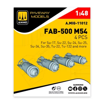 AMMO by MIG Jimenez - FAB-500 M54 (4 pcs)
