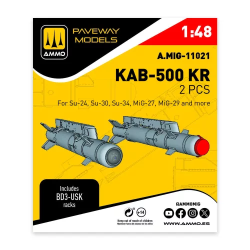 AMMO by MIG Jimenez - KAB-500 KR (2 pcs)