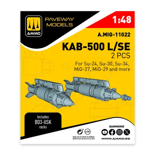 AMMO by MIG Jimenez - KAB-500 L/SE (2 pcs)