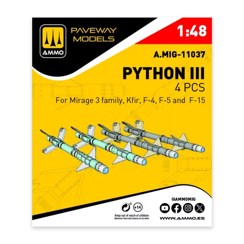 AMMO by MIG Jimenez - Python III (4 pcs)
