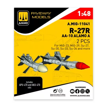 AMMO by MIG Jimenez - R-27R - AA-10 Alamo A (2 pcs)