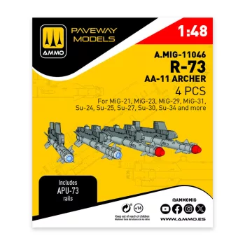 AMMO by MIG Jimenez - R-73 - AA-11 Archer (4 pcs)