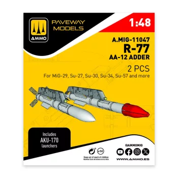 AMMO by MIG Jimenez - R-77 - AA-12 Adder (2 pcs)
