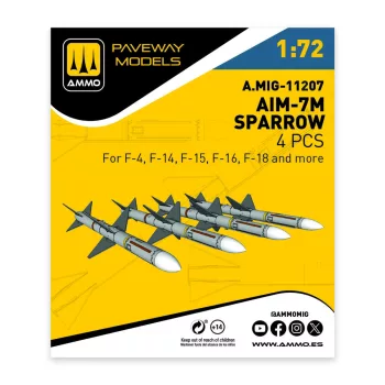 AMMO by MIG Jimenez - AIM-7M Sparrow (4 pcs)