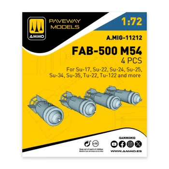 AMMO by MIG Jimenez - FAB-500 M54 (4 pcs)