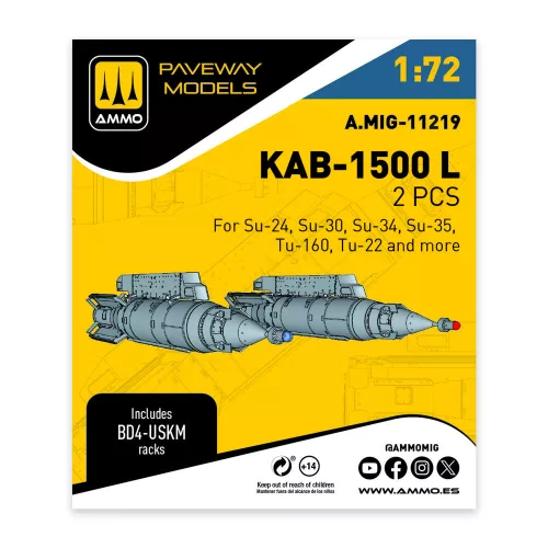 AMMO by MIG Jimenez - KAB-1500 L (2 pcs)