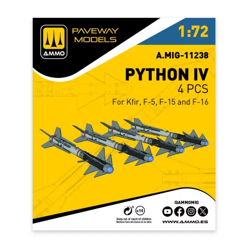 AMMO by MIG Jimenez - Python IV (4 pcs)