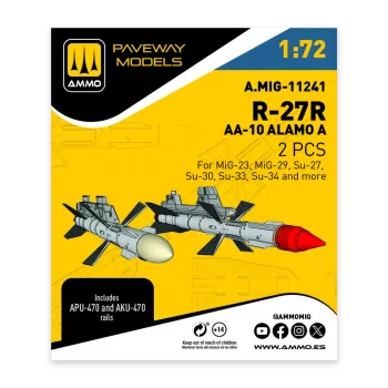 AMMO by MIG Jimenez - R-27R - AA-10 Alamo A (2 pcs)