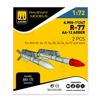 AMMO by MIG Jimenez - R-77 - AA-12 Adder (2 pcs)
