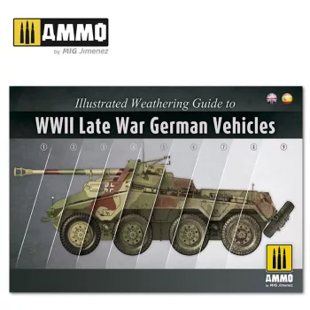   AMMO - Illustrated Weathering Guide to WWII Late German Vehicles (English, Castellano)