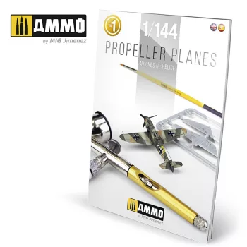   AMMO by MIG Jimenez - Propeller Planes 1/144 Vol. 1 ENGLISH, SPANISH 