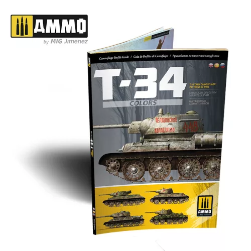 AMMO by MIG Jimenez - T-34 Colors - Camouflage Patterns in WWII