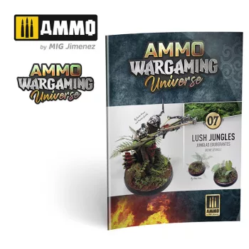   AMMO - AMMO WARGAMING UNIVERSE Book 07 - Lush Jungles (English, Castellano, Polski)