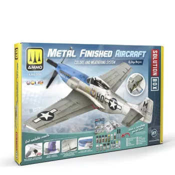  AMMO by MIG Jimenez - Metal Finished Aircraft - SOLUTION BOX 27