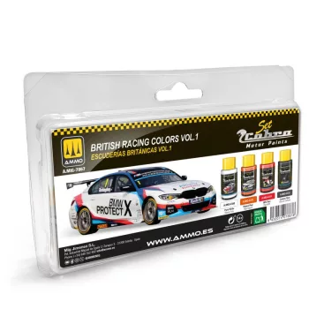   AMMO by MIG Jimenez - Cobra Motor British Racing Colors Vol.1 Set