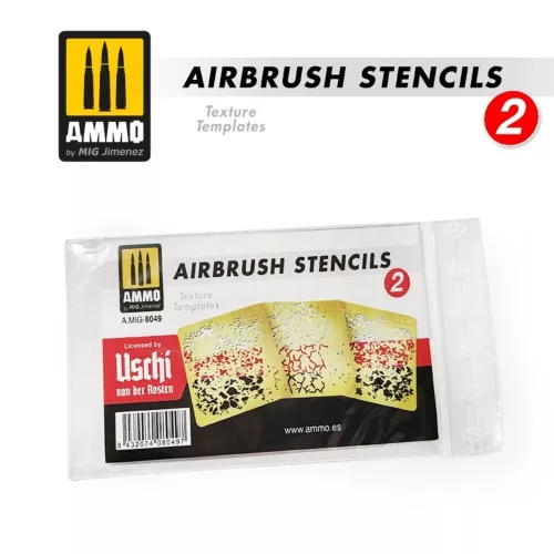 AMMO by MIG Jimenez - Airbrush Stencils 2