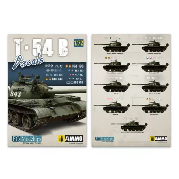 AMMO - 1/72 T-54B Decals