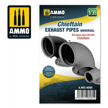 AMMO by MIG Jimenez - Chieftain exhaust pipes universal