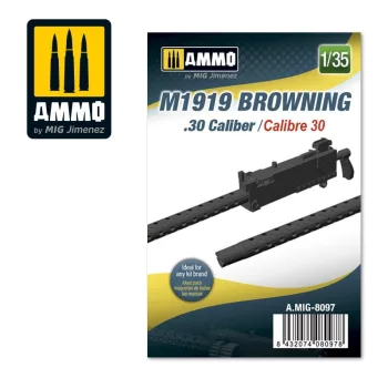 AMMO by MIG Jimenez - M1919 Browning. 30 cal