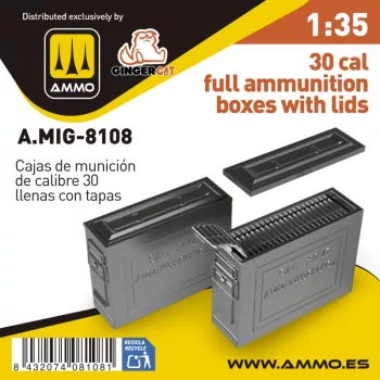 AMMO by MIG Jimenez - .30 cal Full Ammunition Boxes