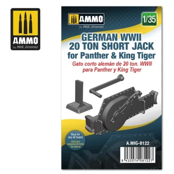   AMMO by MIG Jimenez - German WWII 20ton Short Jack for Panther + Tiger 2