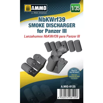   AMMO by MIG Jimenez - 1/35 NbKWrf39 Smoke Discharged for Panzer III