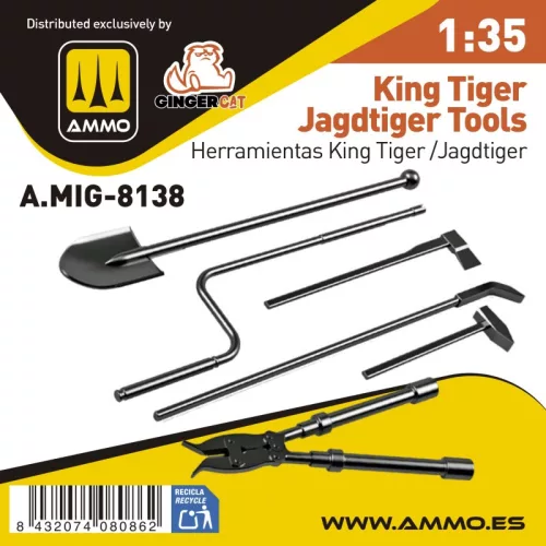 AMMO by MIG Jimenez - King Tiger/ Jagdtiger Tools