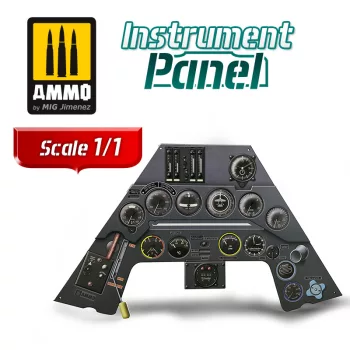   AMMO by MIG Jimenez - Focke Wulf Fw-190 A-3 - Instrument Panel  1/1