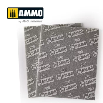AMMO - Sanding Sponge Sheet (280) – 2 Pcs.