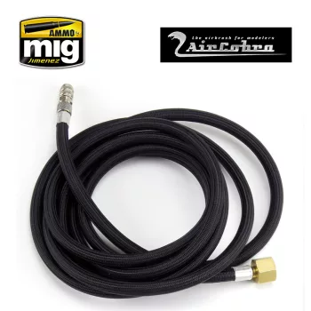   AMMO by MIG Jimenez - 8 foot quick dis-connect braided air hose