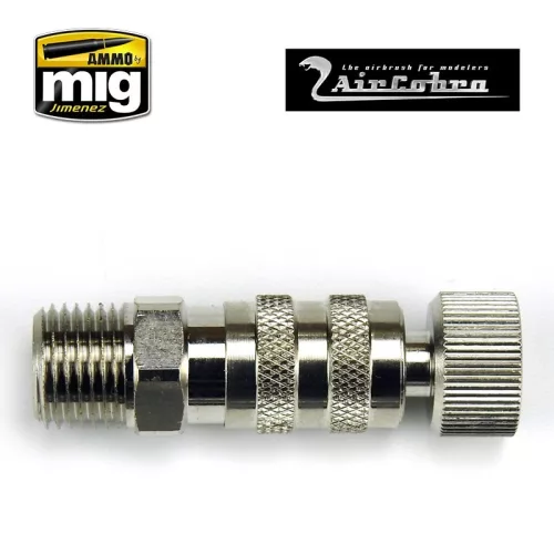 AMMO by MIG Jimenez - Quick dis-connect air coupler threaded for hose