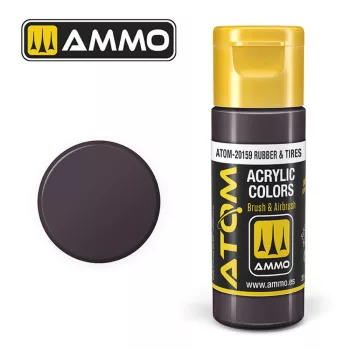 AMMO - ATOM COLOR Rubber & Tires