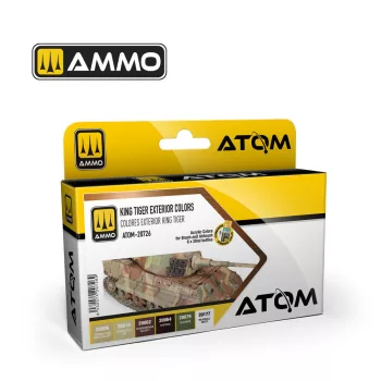AMMO by MIG Jimenez - ATOM King Tiger Exterior Colors Set
