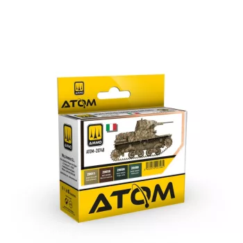 AMMO by MIG Jimenez - ATOM WWII Regio Esercito Colors Set