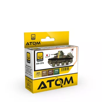   AMMO by MIG Jimenez - ATOM Early WWII Japanese Army Colors Set
