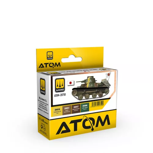AMMO by MIG Jimenez - ATOM Early WWII Japanese Army Colors Set