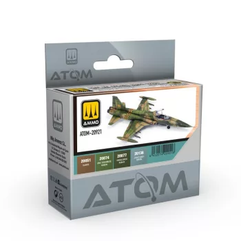 AMMO by MIG Jimenez - ATOM 60s-70s USAF TAC Colors Set