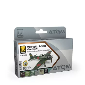   AMMO by MIG Jimenez - ATOM WWII Imperial Japanese Navy Aircraft Set