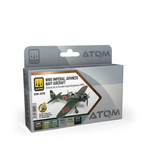 AMMO by MIG Jimenez - ATOM WWII Imperial Japanese Navy Aircraft Set