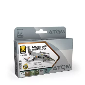  AMMO by MIG Jimenez - ATOM F-104 Starfighter in Greece and Spain Set