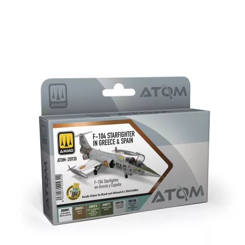 AMMO by MIG Jimenez - ATOM F-104 Starfighter in Greece and Spain Set