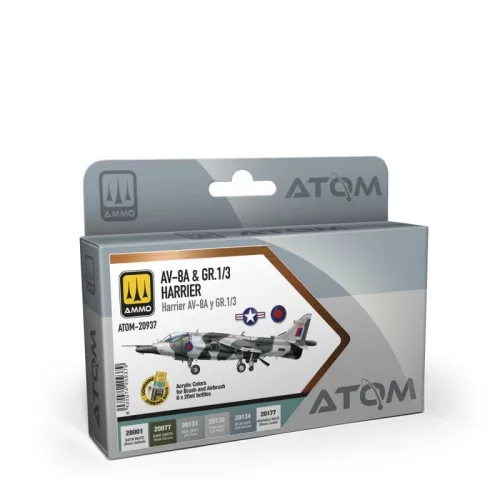 AMMO by MIG Jimenez - ATOM AV-8A & Gr 1/3 Harrier Set